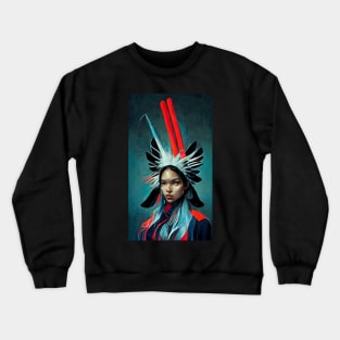 Future Human - 008 - Tribeswoman Crewneck Sweatshirt